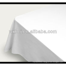 100% cotton plain white fabric for bed sheet in roll